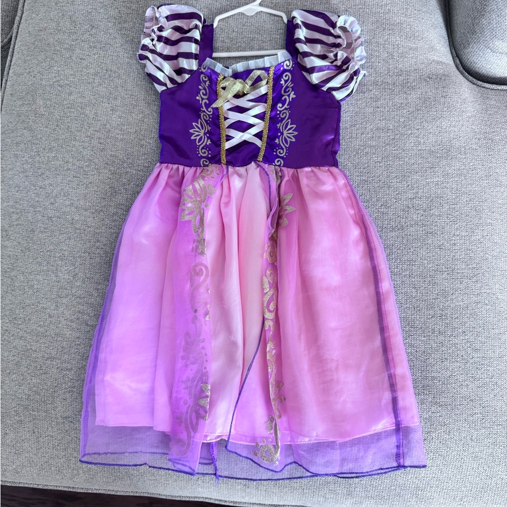Charming Purple and Pink Kids Costume Dress
